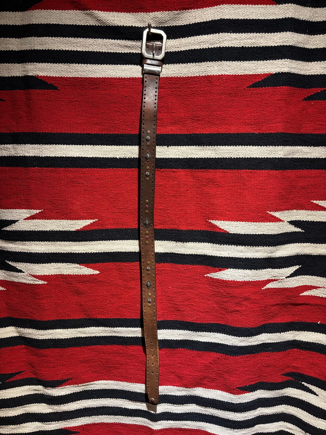 Western garisson belt / 커스텀 웨스턴 개리슨 벨트 상품이미지5