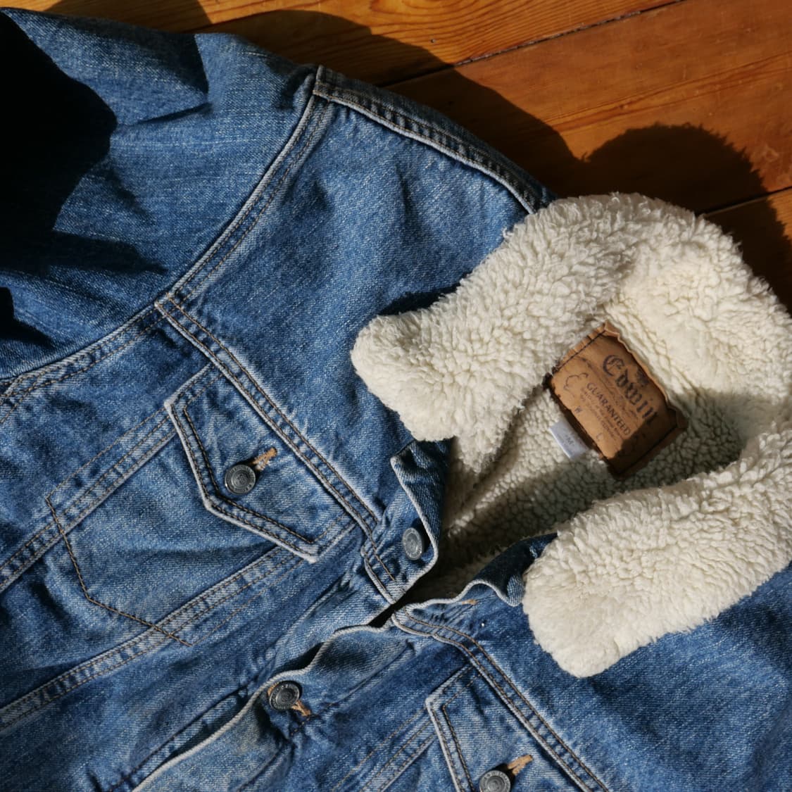 에드윈 쉐르파 데님자켓  상품이미지4