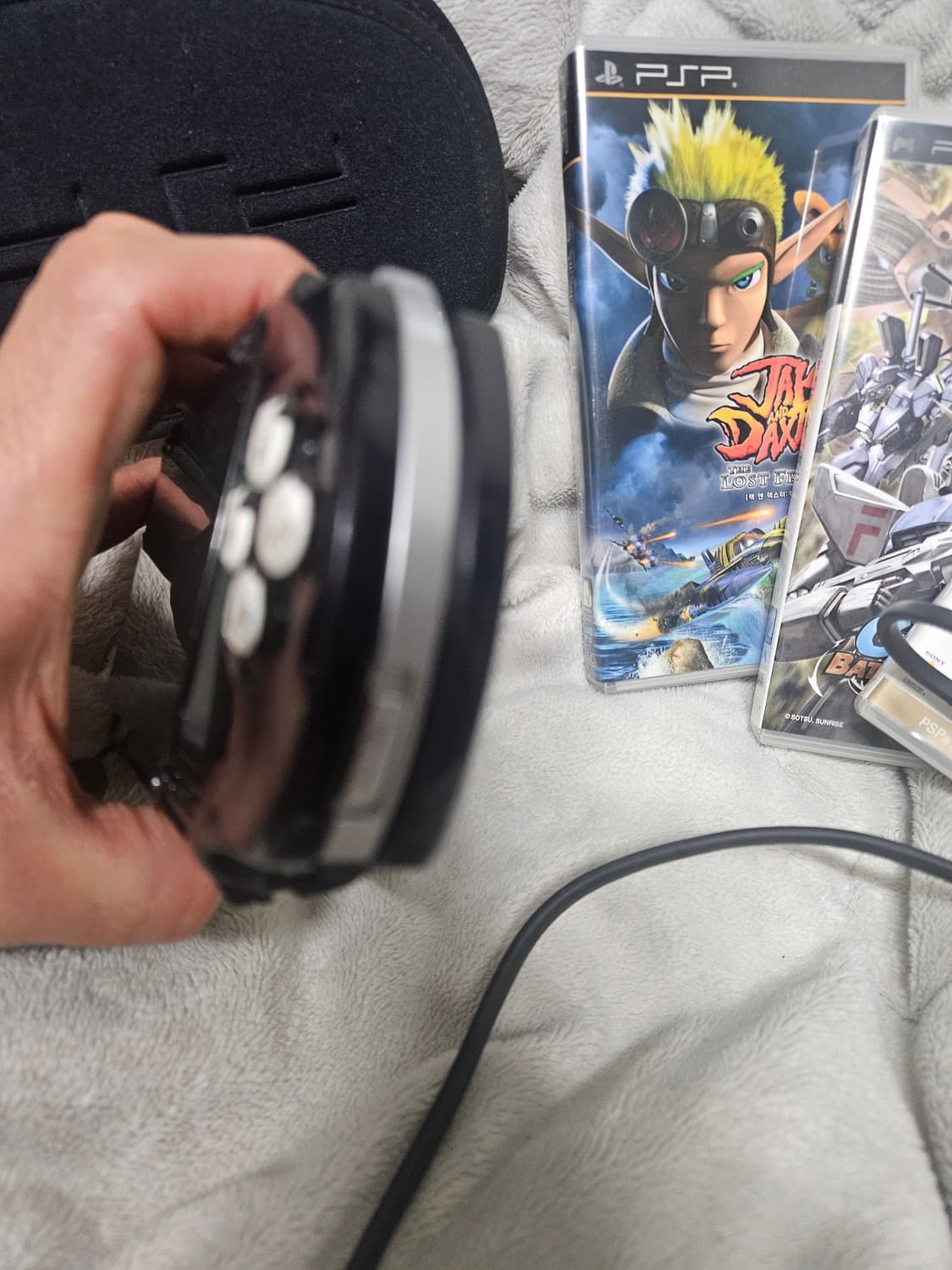 PSP 1005 번들 게임 (철권/건담/잭앤덱스터) 세트 상품이미지4