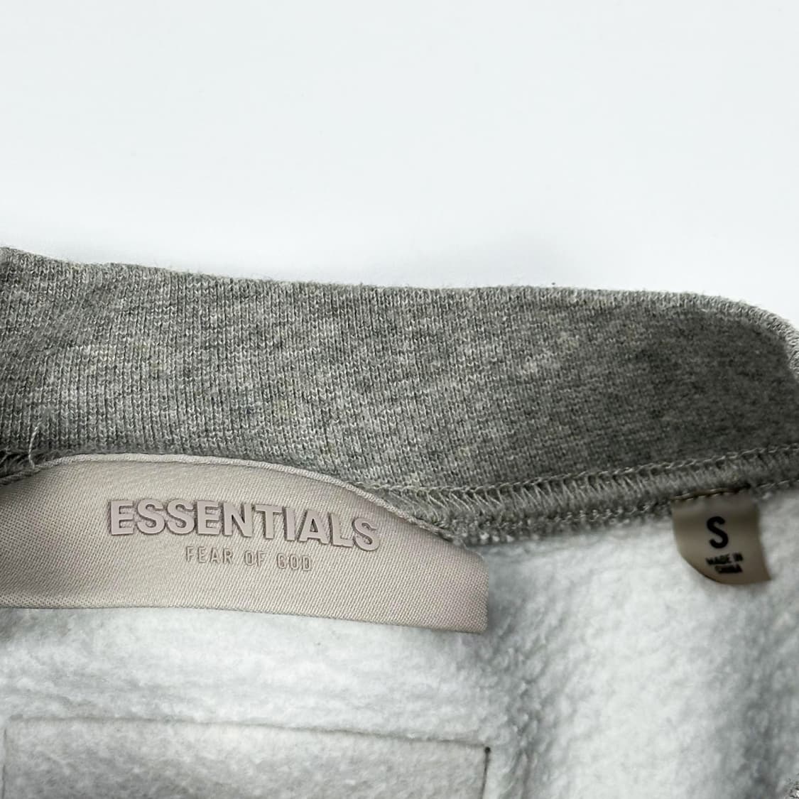 피오갓 에센셜 베이직 박시핏 맨투맨 그레이 S 상품이미지8