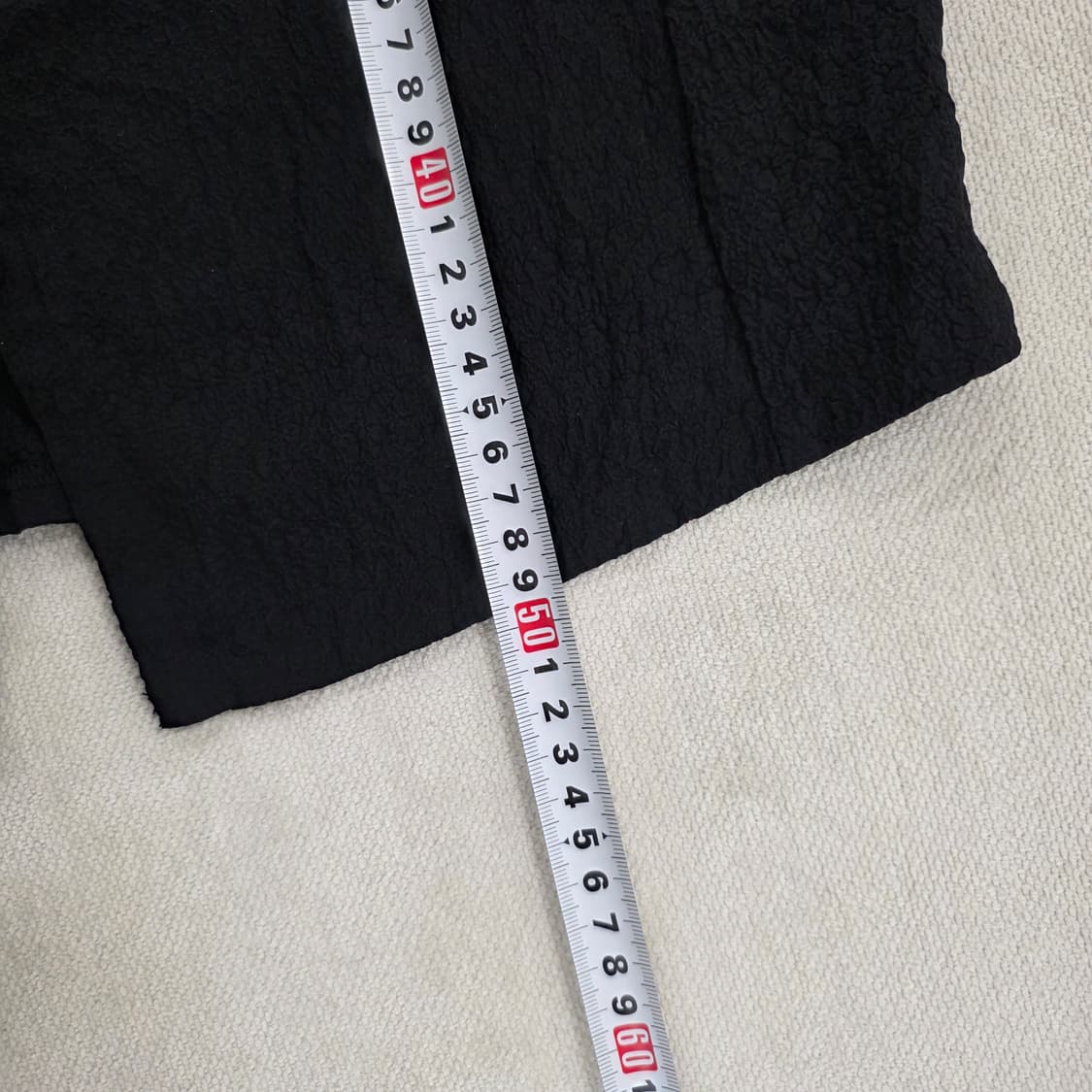 L 새상품 에잇세컨즈 링클 리본 블라우스 0225J 상품이미지7