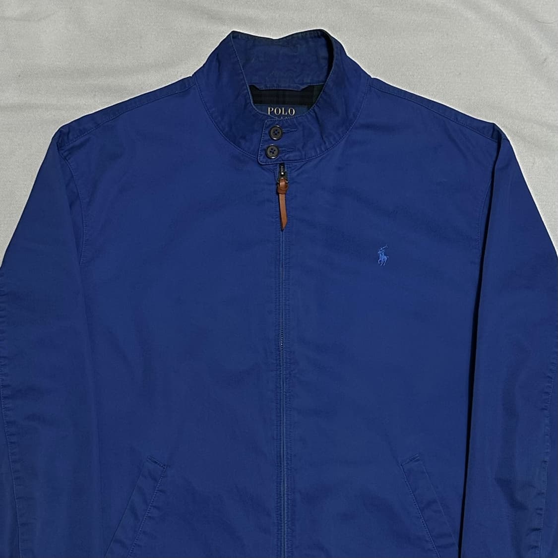 M 폴로랄프로렌 블루 트윌코튼 베이포트 자켓 상품이미지1