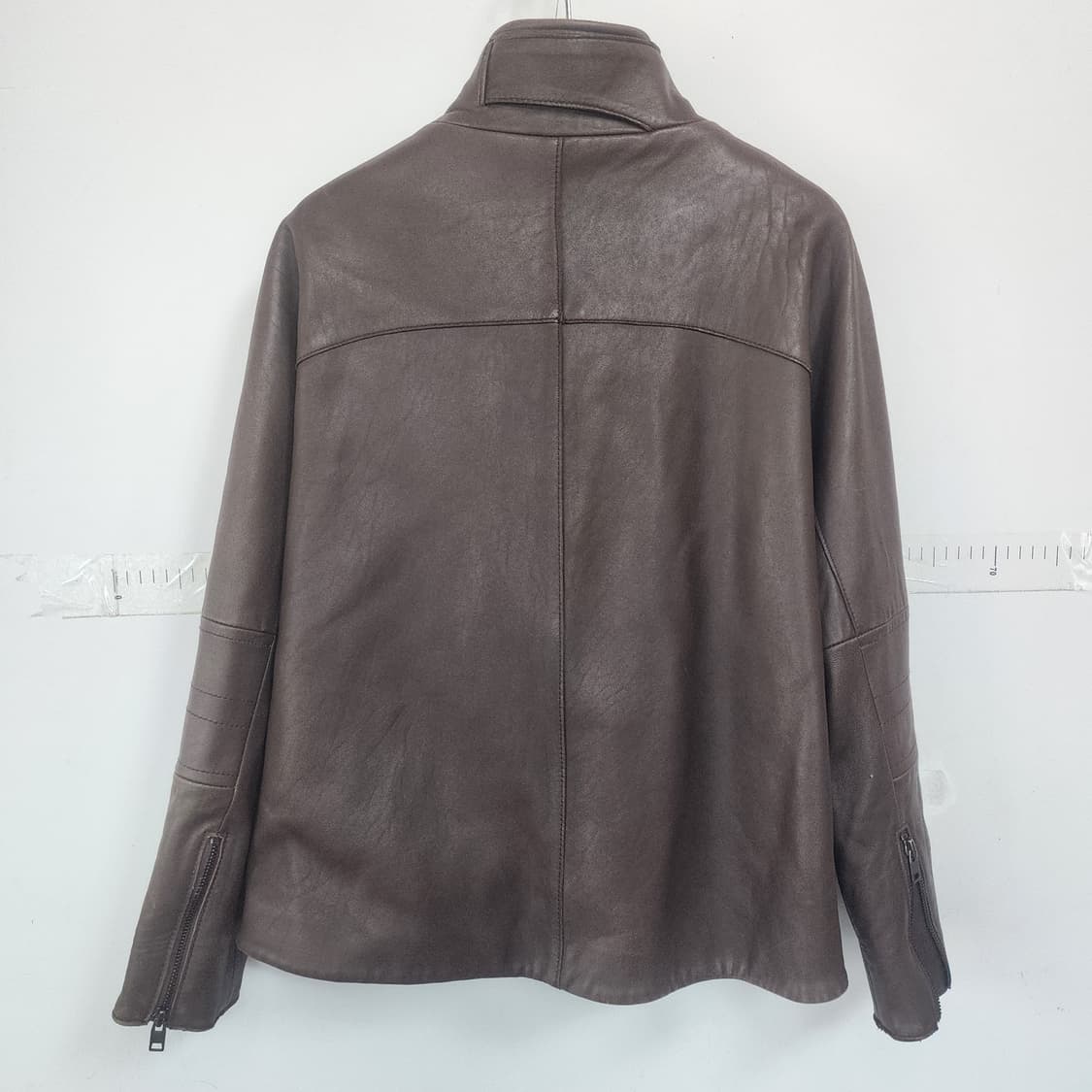 발렌시아 브라운 가죽 자켓 상품이미지8