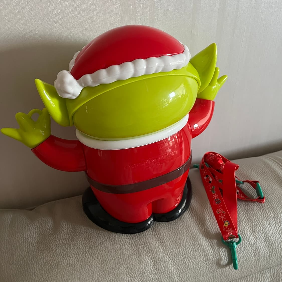 도쿄디즈니리조트 크리스마스 한정판 토이스토리 알린 팝콘통 상품이미지2