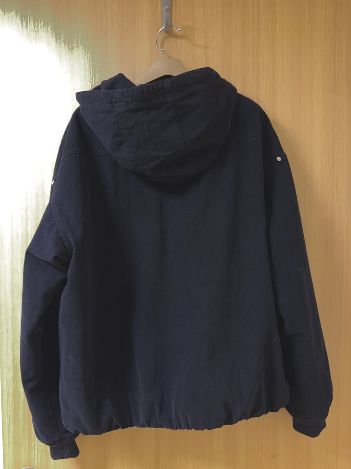 [L] SATUR 세터 테오 패디드 후드 집업 블랙 상품이미지4