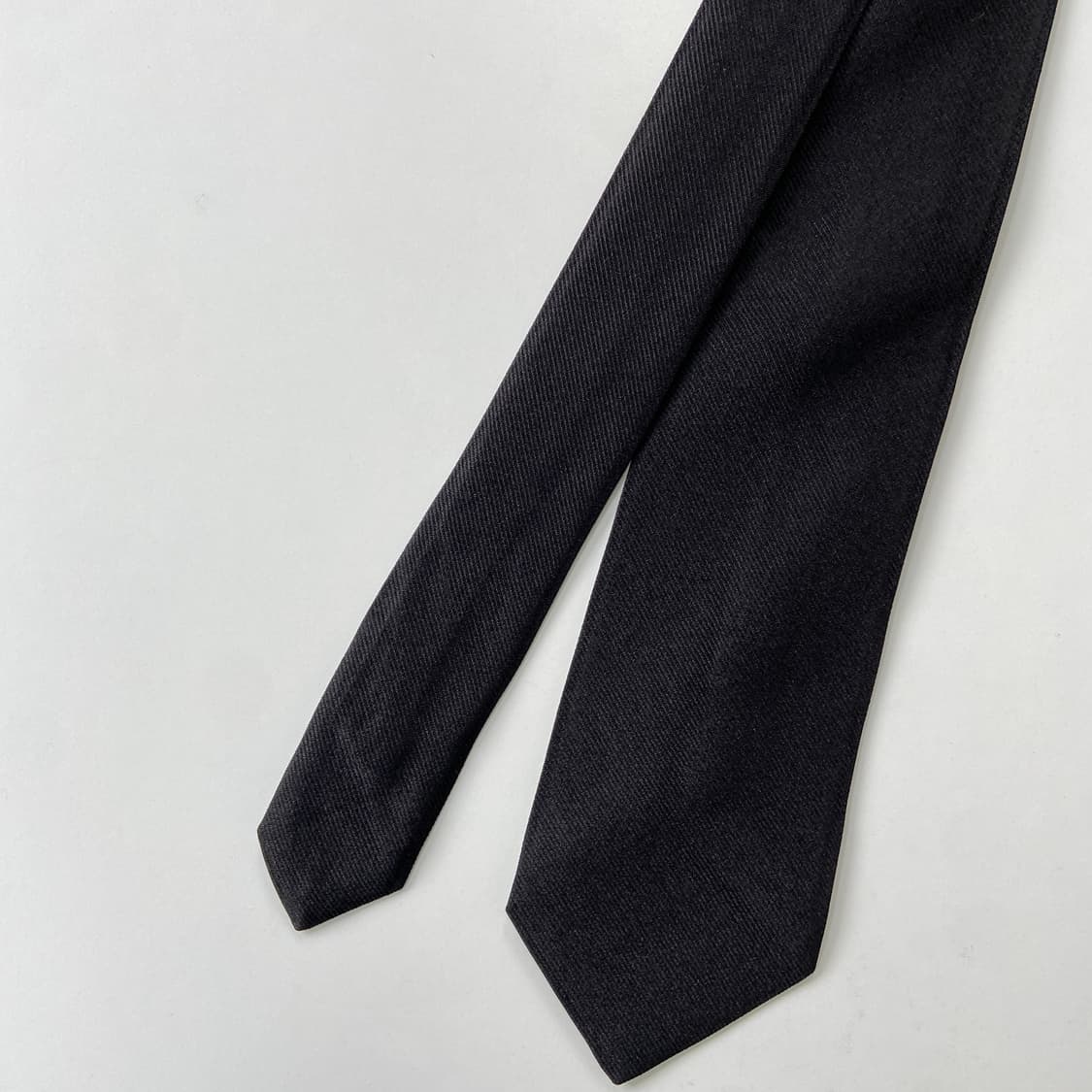 NISHIJIN 니시진 정품 블랙 넥타이 8.1cm 상품이미지3