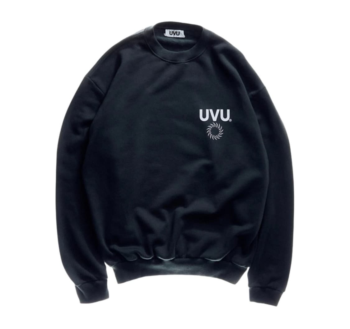 UVU 인시그니아 크루넥 블랙 상품이미지1