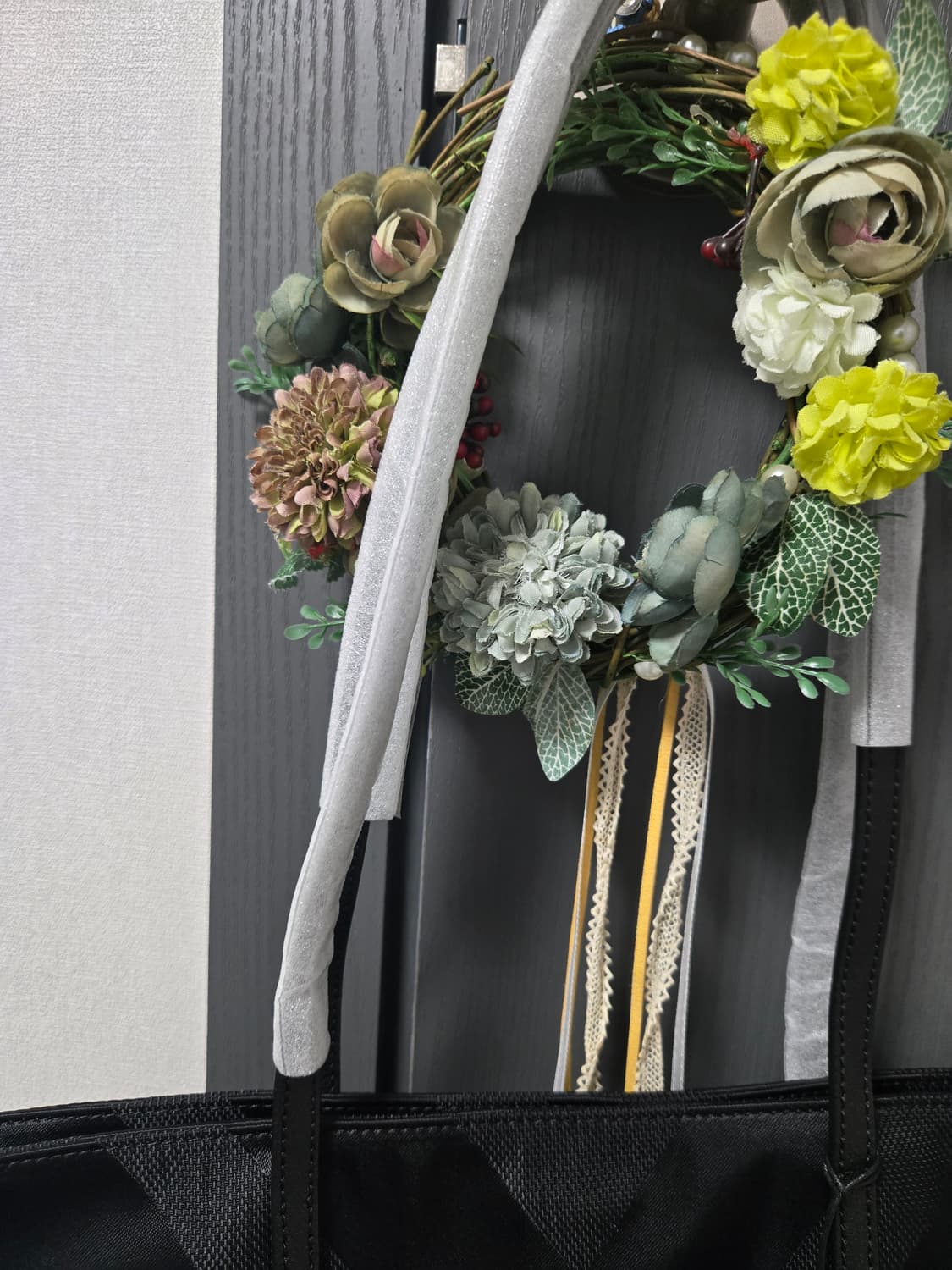 루즈앤라운지 블랙 토트/숄더백 새상품 가격인하  상품이미지4