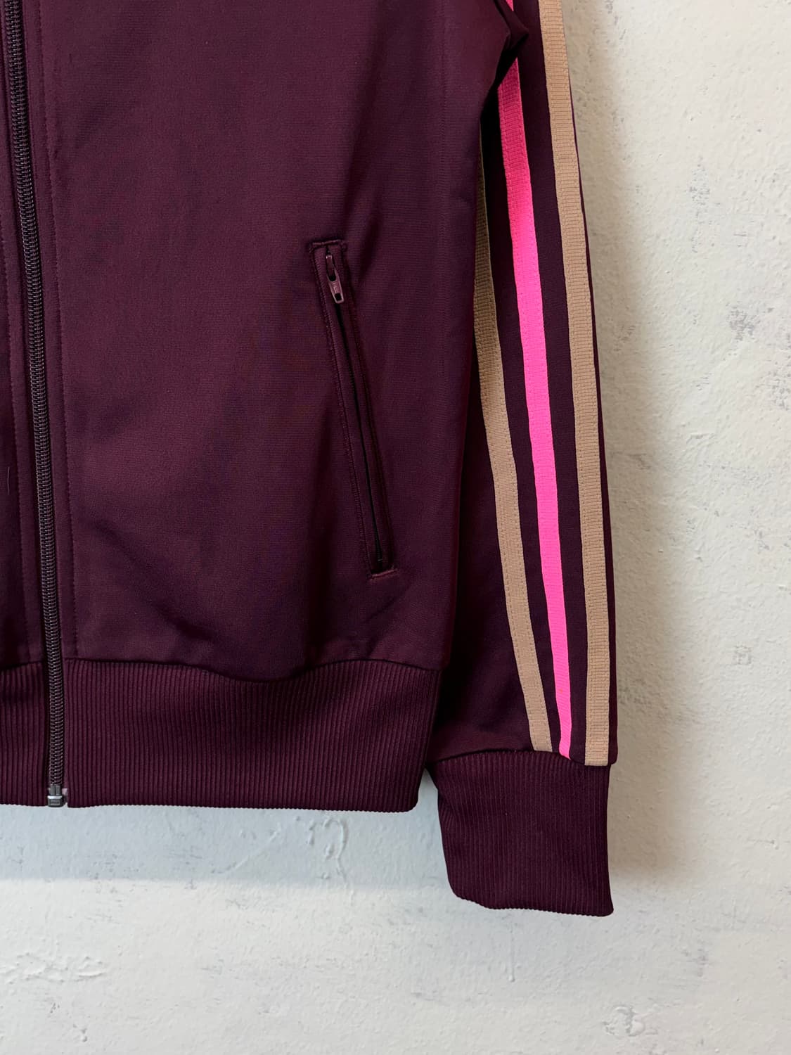 아디다스 파이어버드 버건디 삼선 트랙탑 져지 상품이미지5