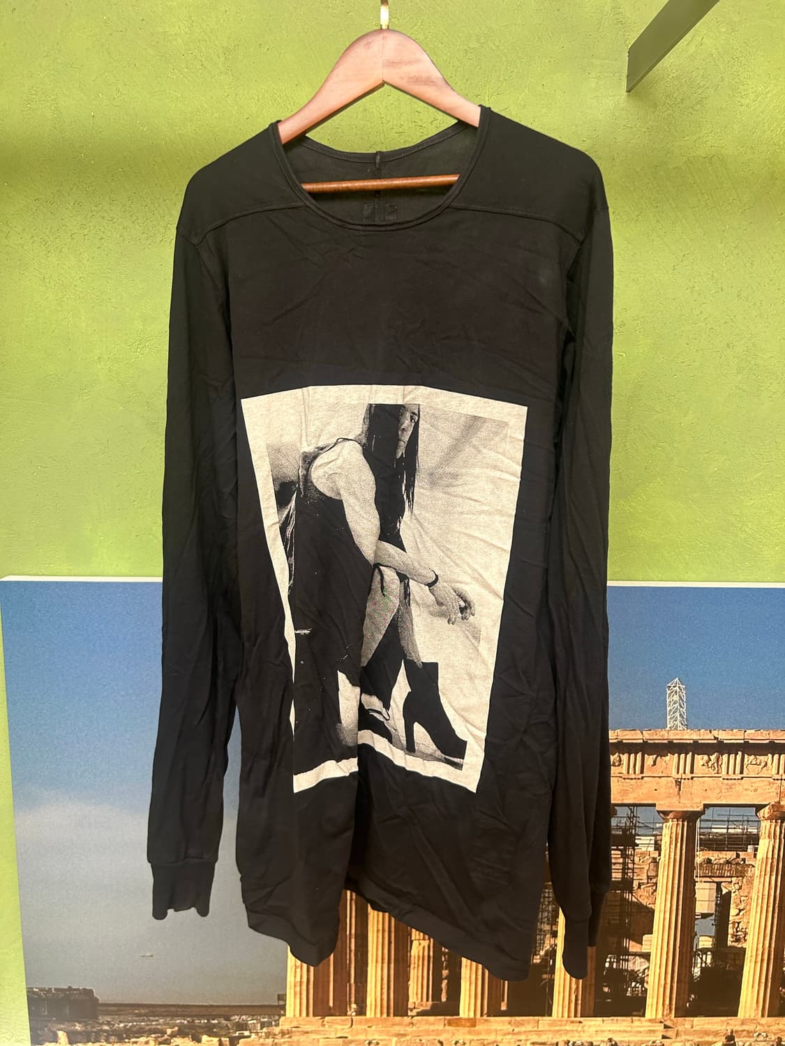 Rick owens 긴팔 티셔츠 상품이미지1