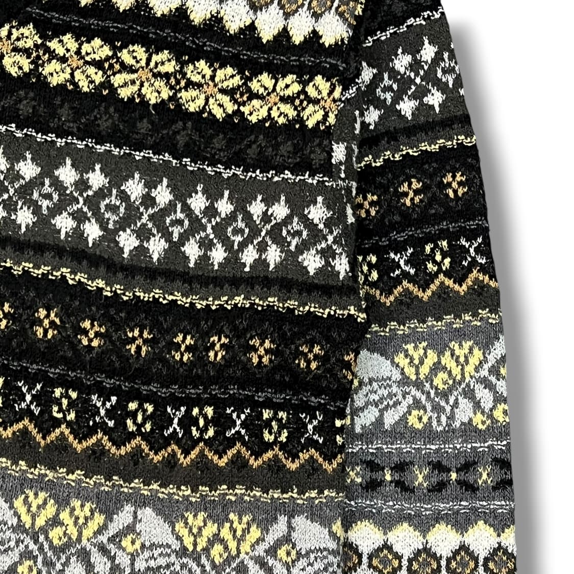  CAMELOT 브이넥 패턴 니트 y14066 상품이미지5