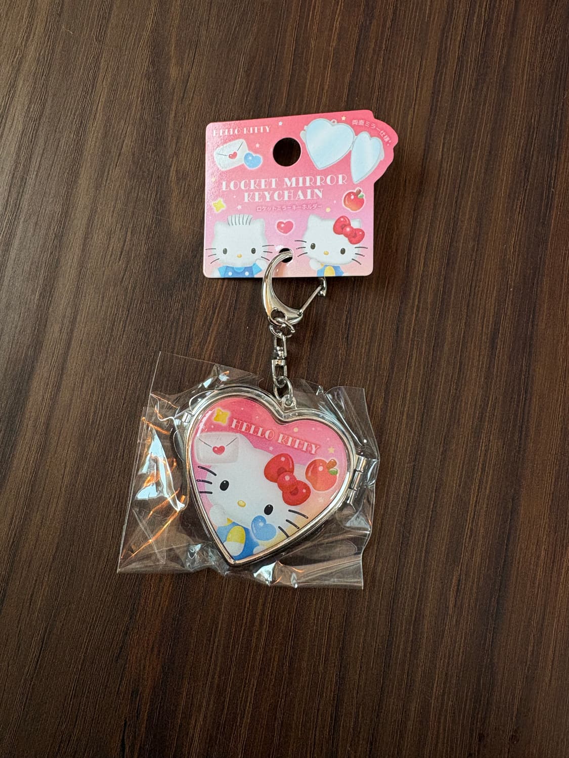 헬로키티 양면 미러 키링 상품이미지2