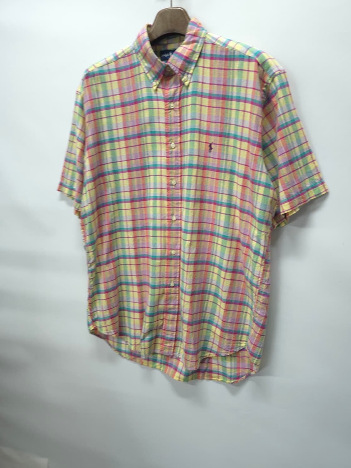 폴로랄프로렌 90's 블레이크핏 체크셔츠 ( 105~110 ) 상품이미지2