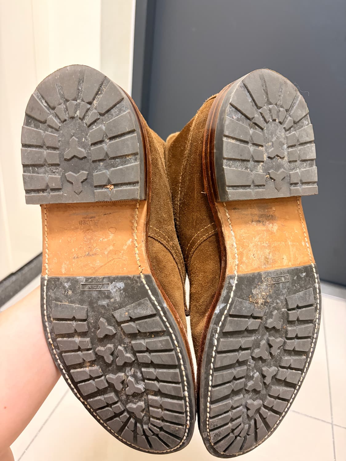 알든 인디부츠 4011hc 11d 스웨이드 부츠 상품이미지5