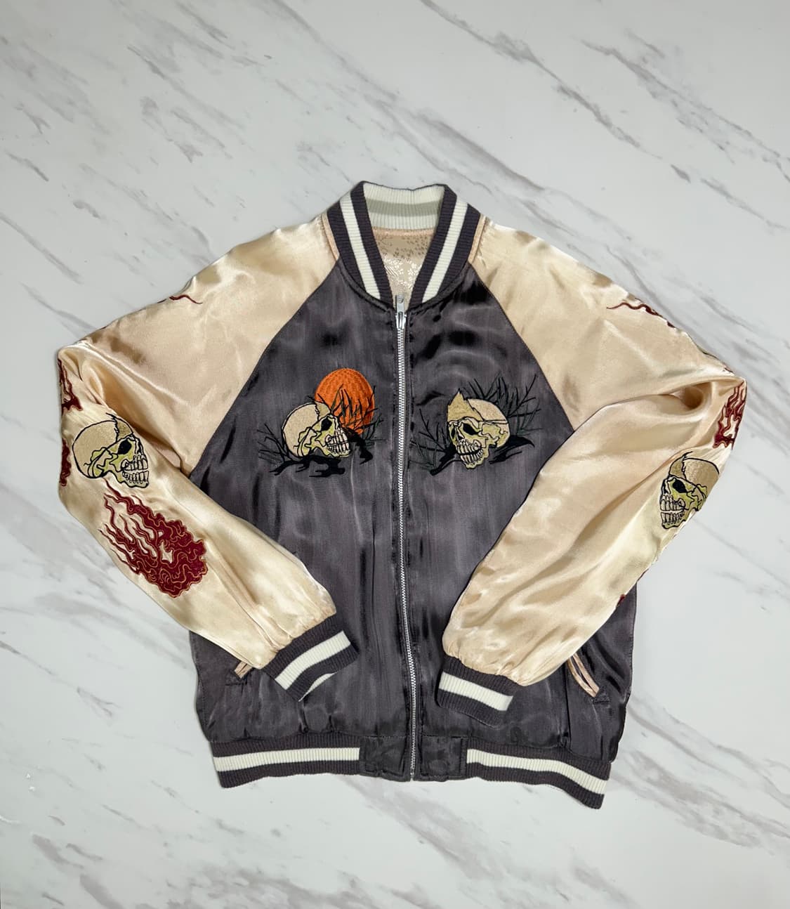 Japanese Classic Script 스카쟌 sizeM 90~00s 상품이미지1