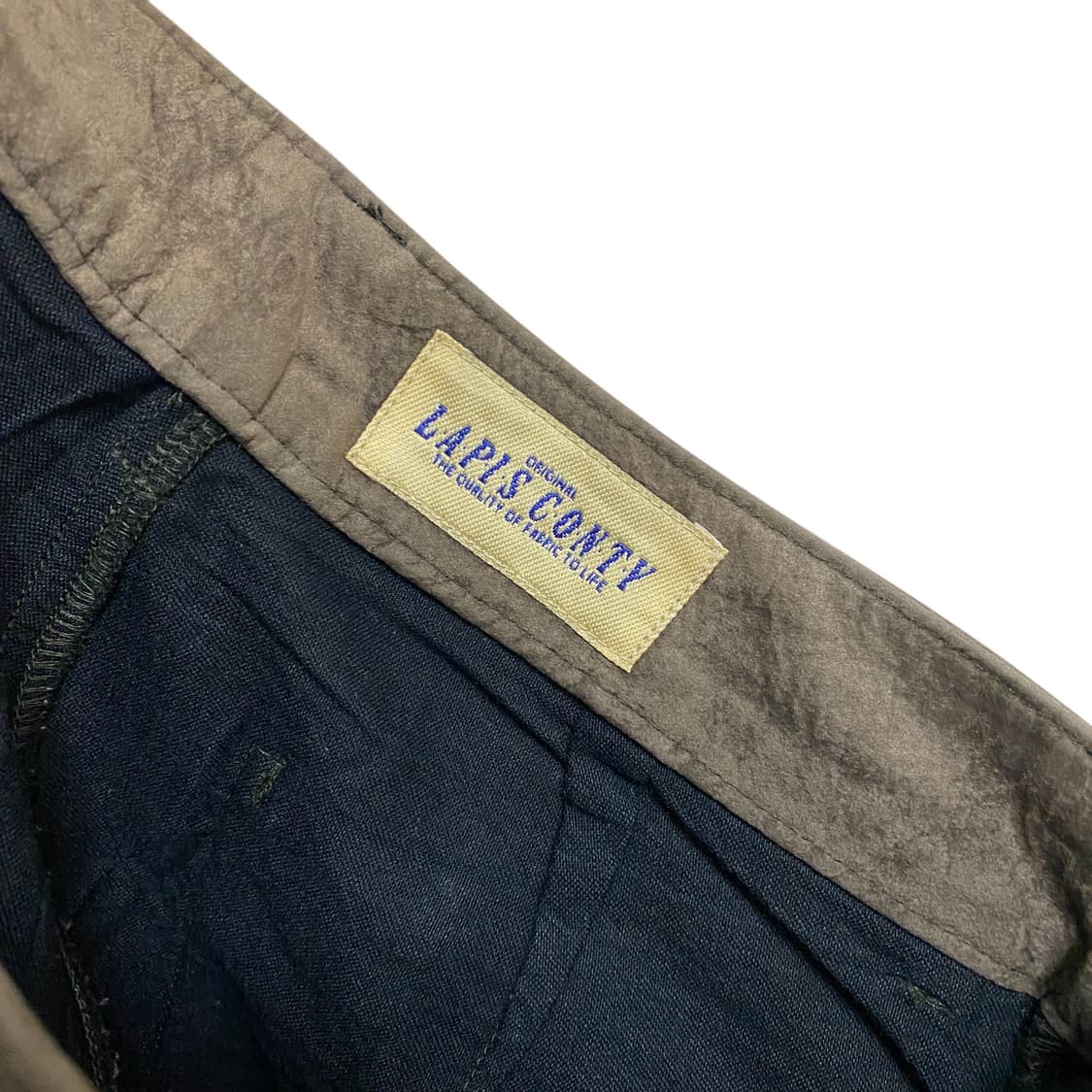 Brown stitch detail bootscut pants 상품이미지7