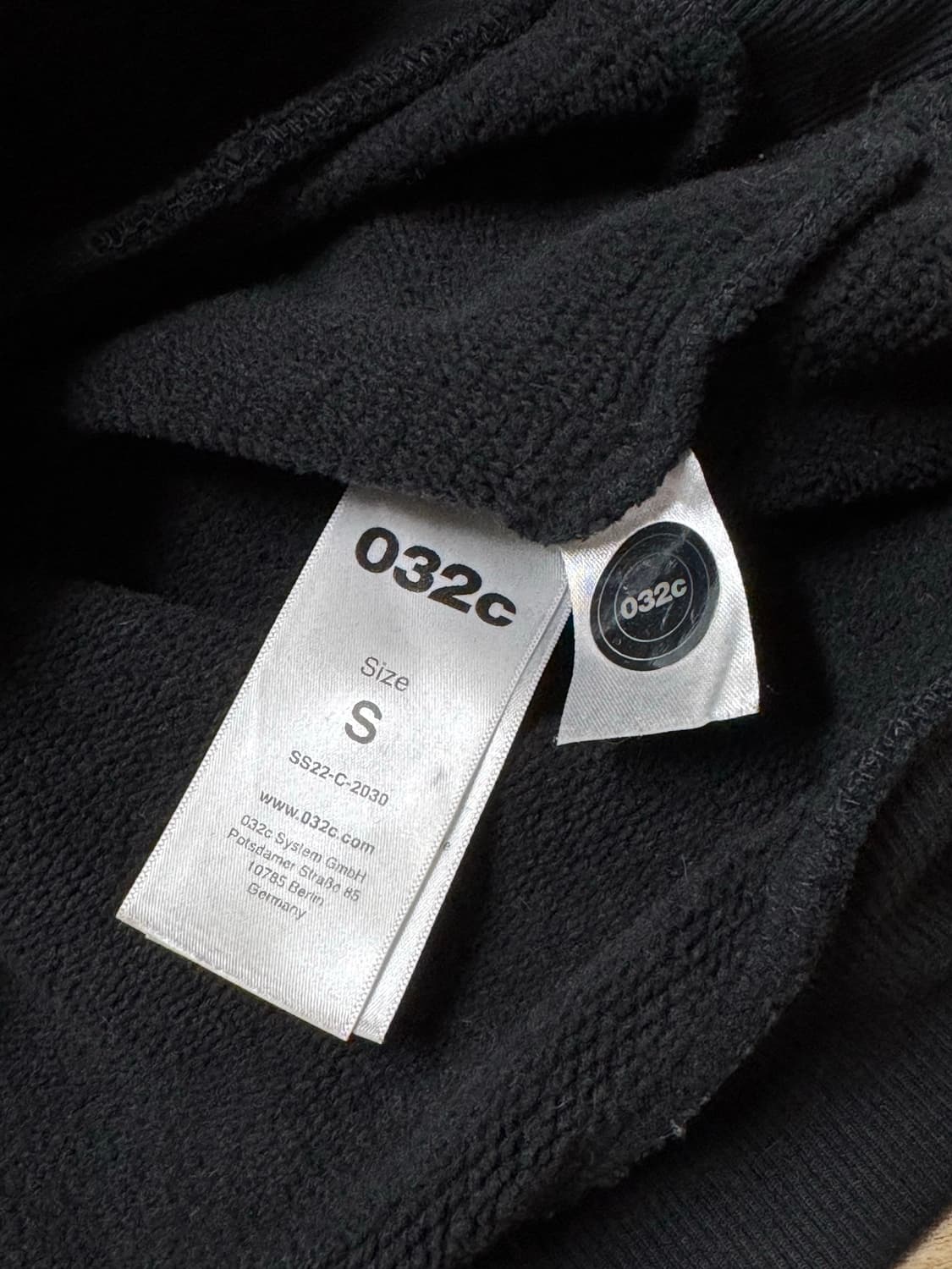 032c 바코드 후드티 S 상품이미지5