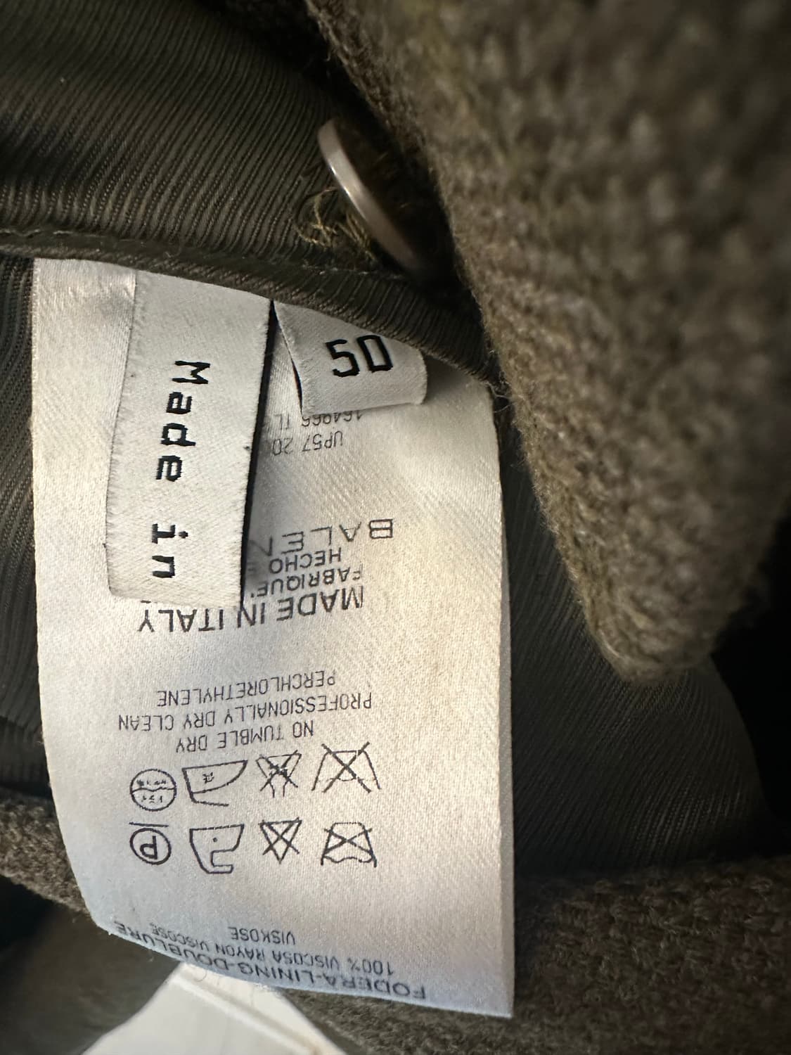 Balenciaga 06aw 밀리터리 자켓 상품이미지5