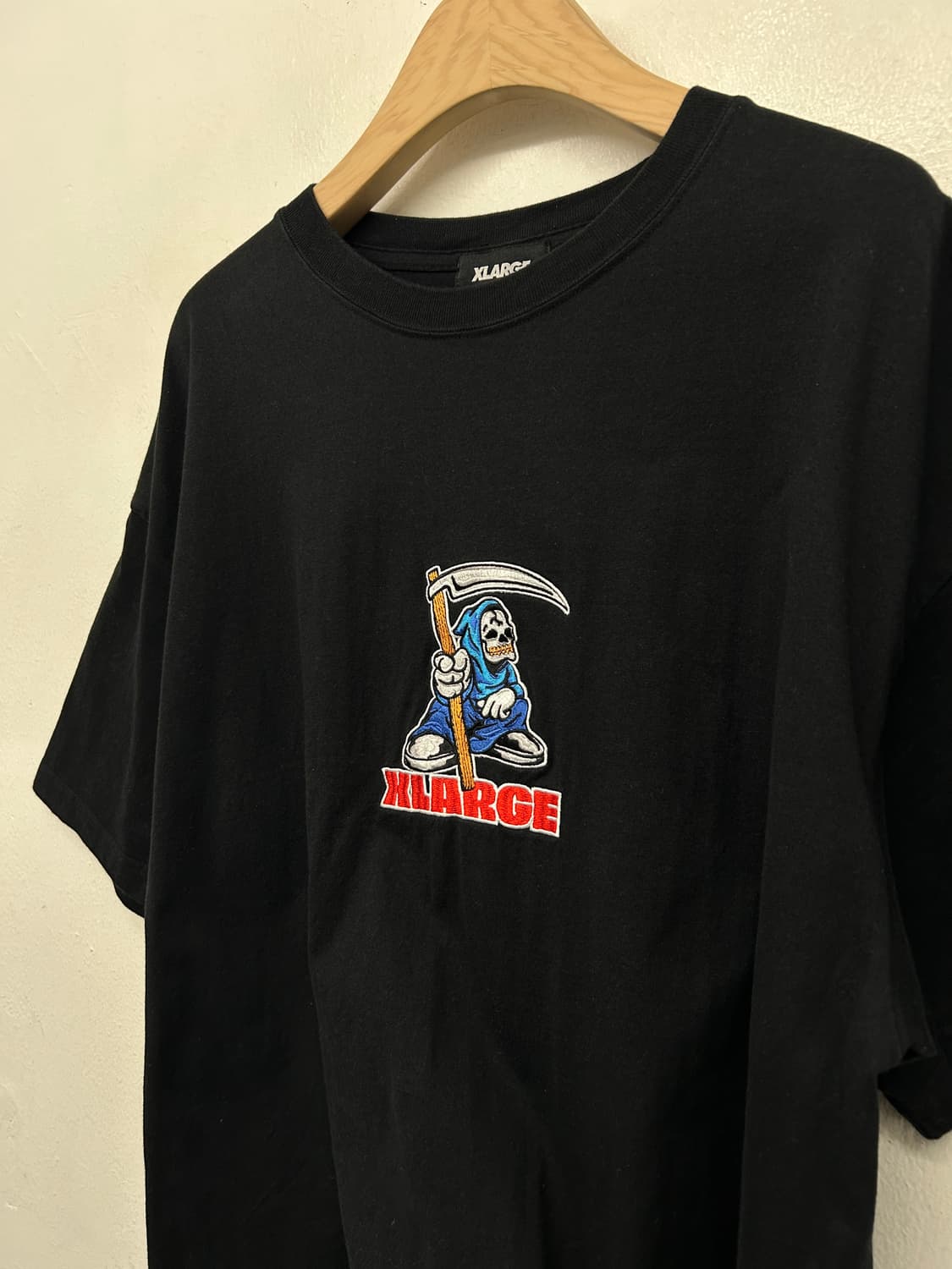 XLARGE 사신 반팔티 블랙 상품이미지2