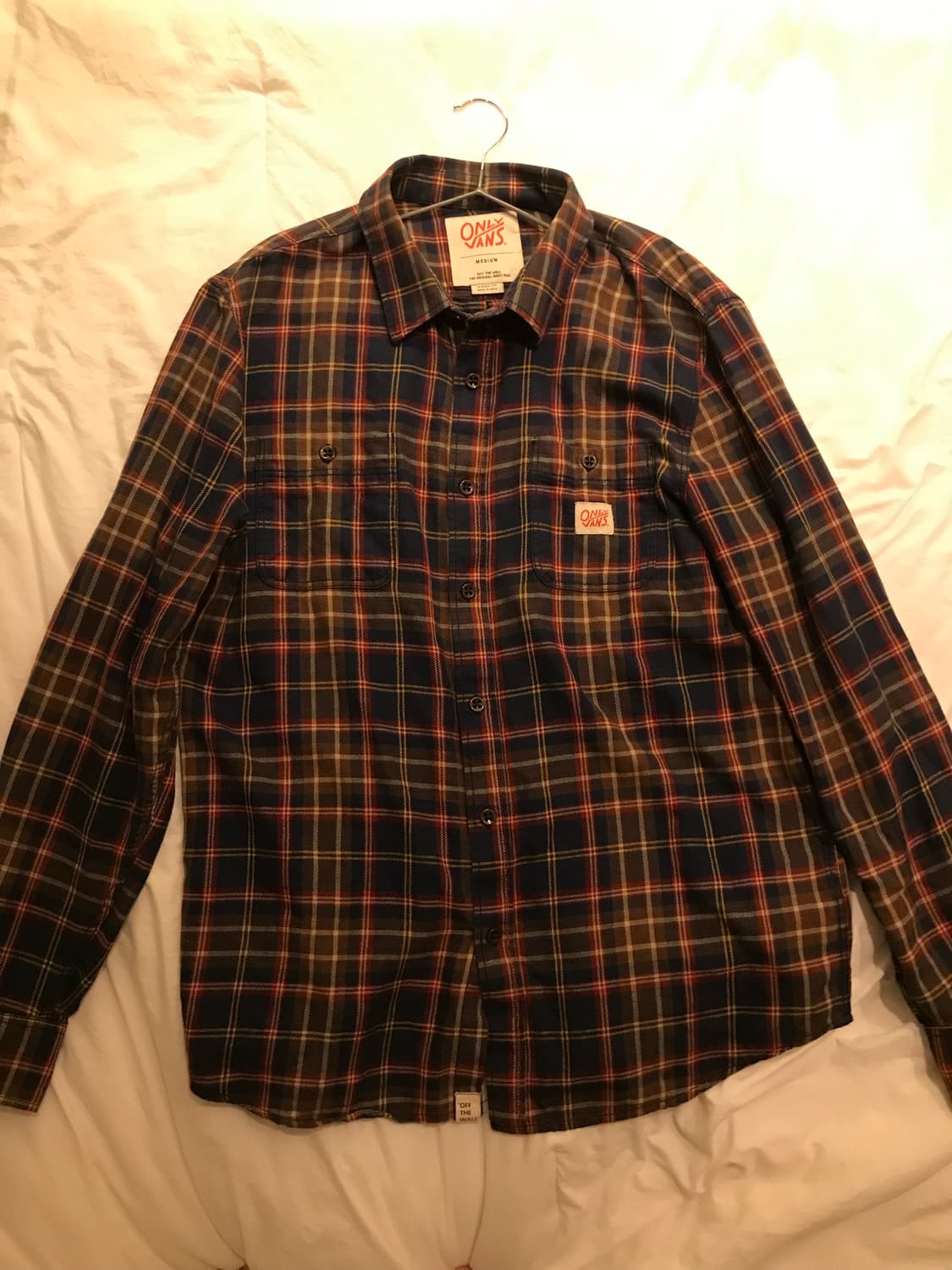 빈티지 반스 체크셔츠 상품이미지1