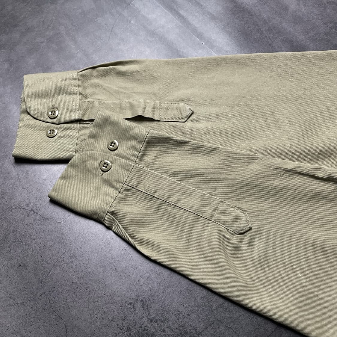 DICKIES 디키즈 빈티지 베이지 플랩포켓 워크 셔츠 A00798 상품이미지8