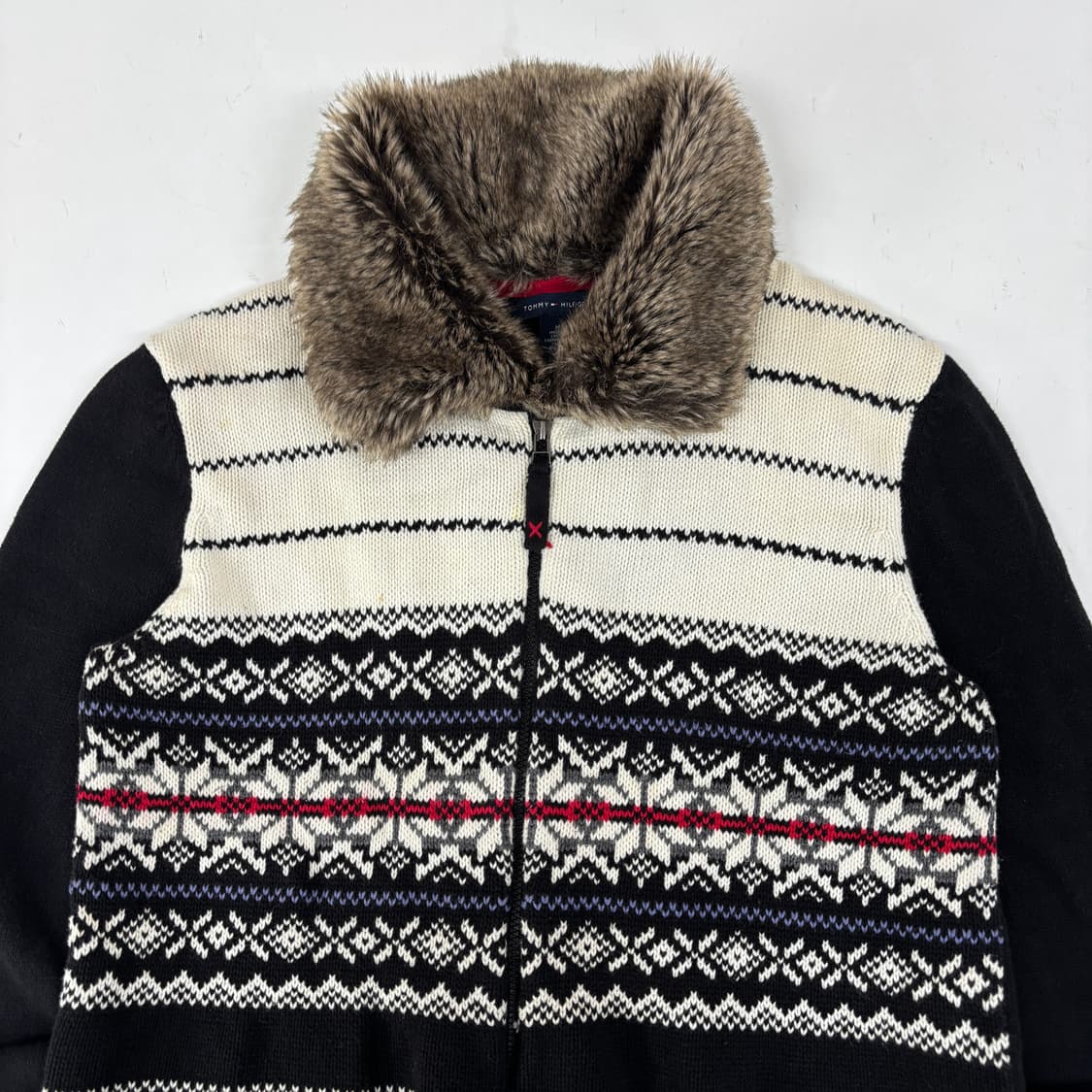 타미힐피거 노르딕 니트 집업 상품이미지4