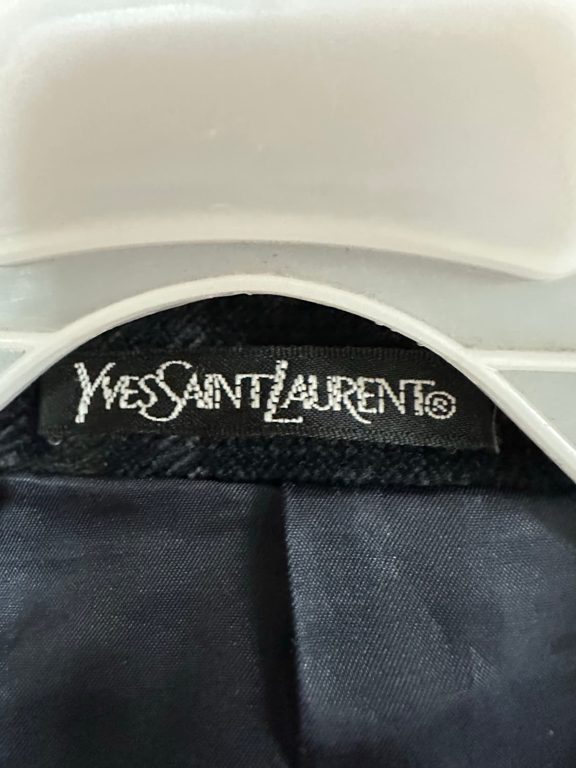 YSL 입생로랑 벨벳 체크 블레이저 자켓 상품이미지5