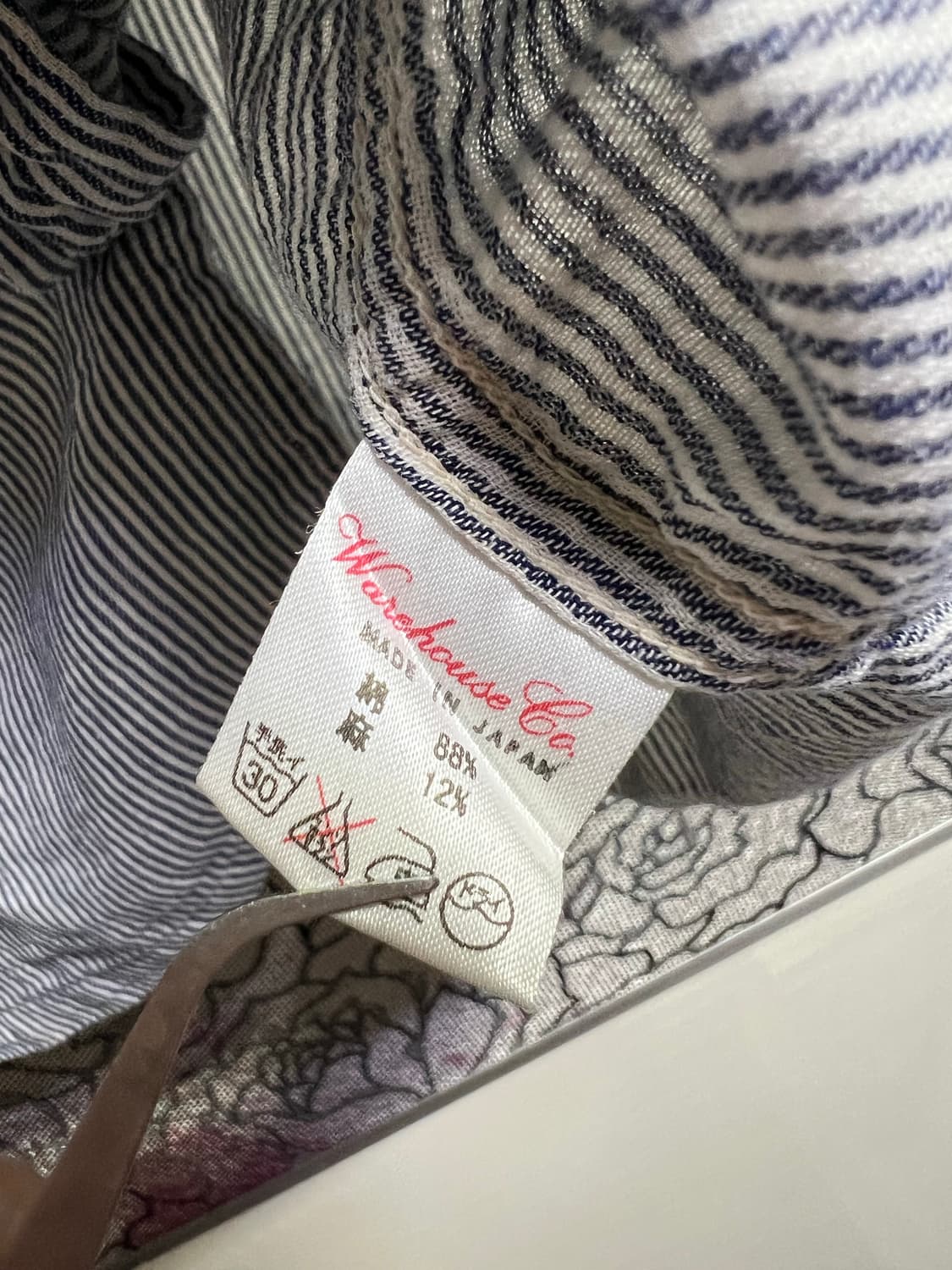 웨어하우스 덕디거 반팔 셔츠 상품이미지4