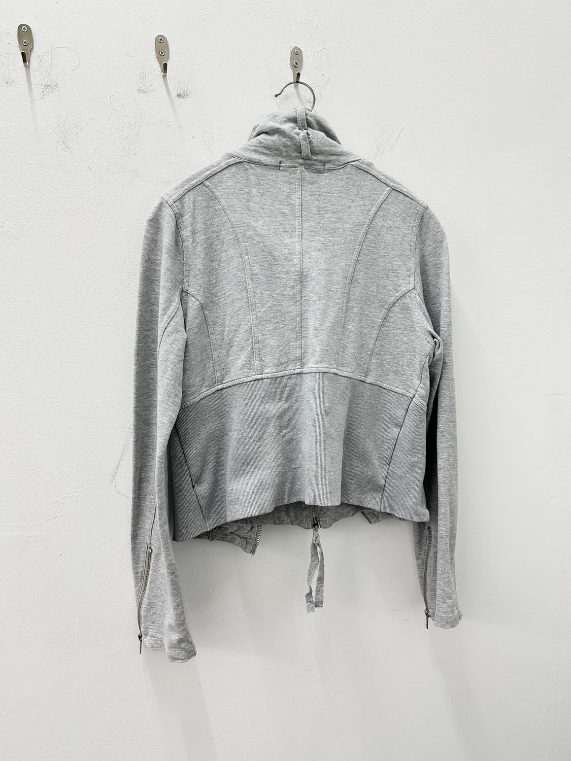 JPN high neck zipper layered jacket 2way 상품이미지10