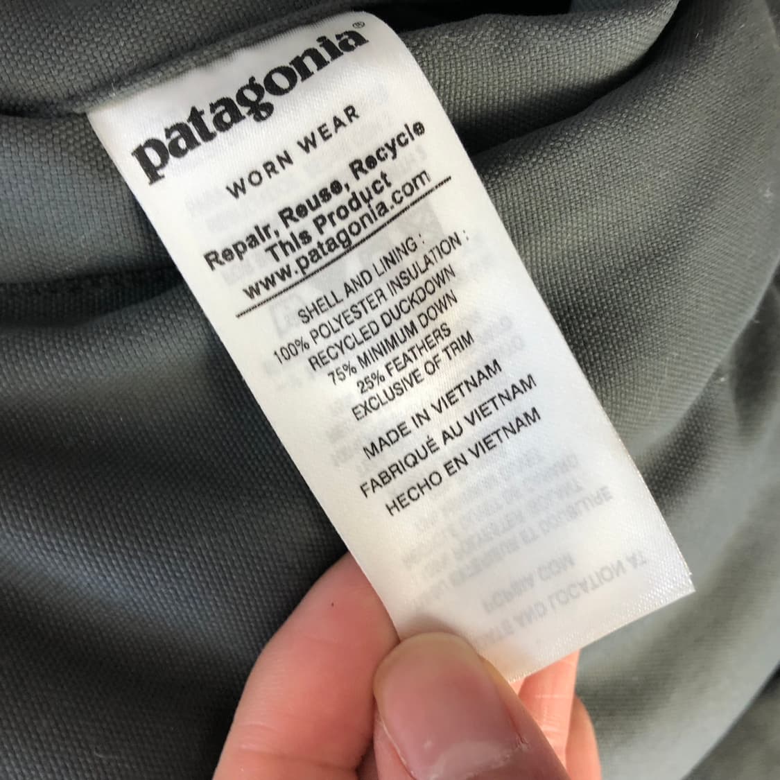 파타고니아 리버시블 패딩조끼 상품이미지9
