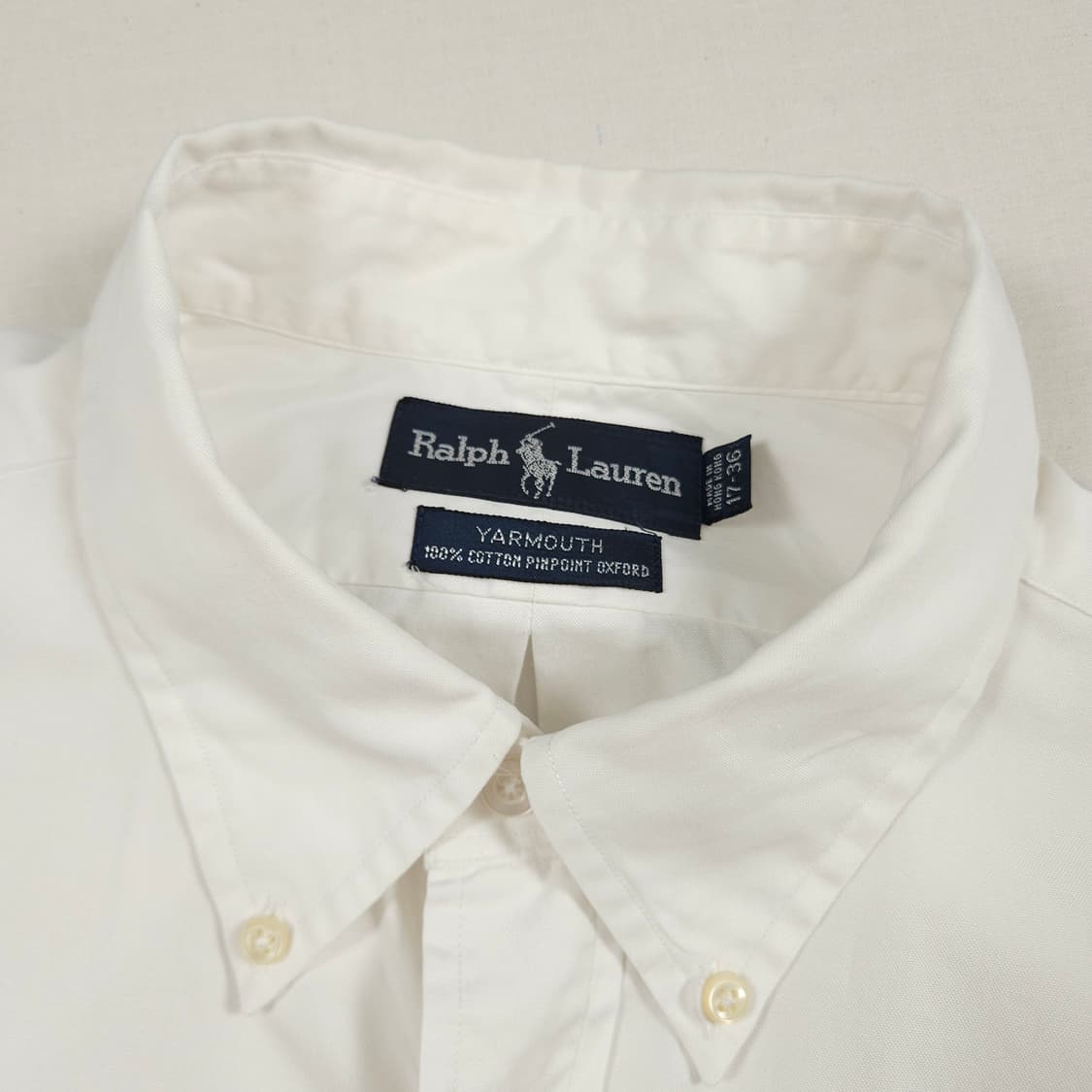 2XL(110) 폴로 랄프로렌 옥스포드 화이트셔츠 상품이미지4