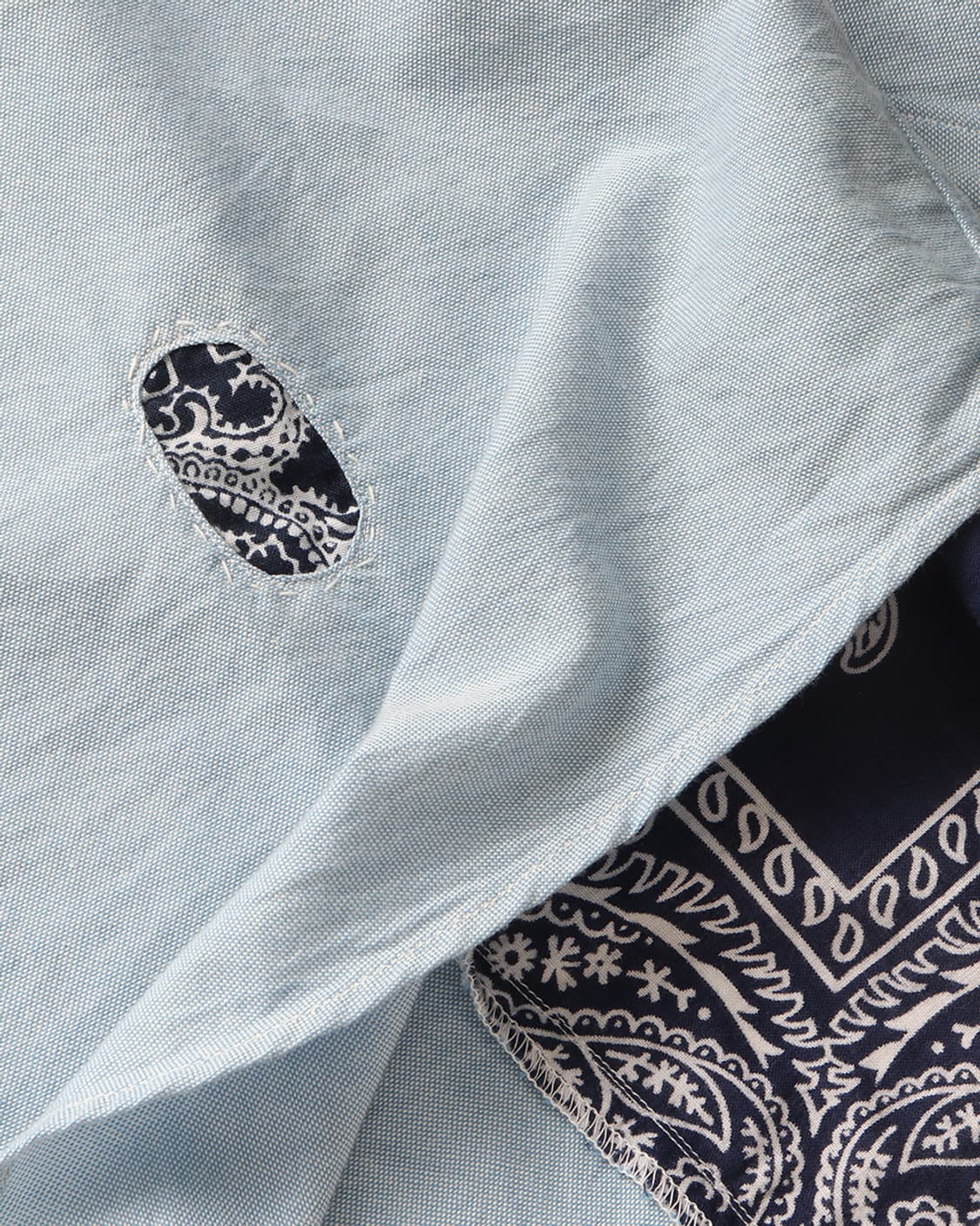 바우와우 BOWWOW Oxford BD Bandana Shirts  상품이미지8