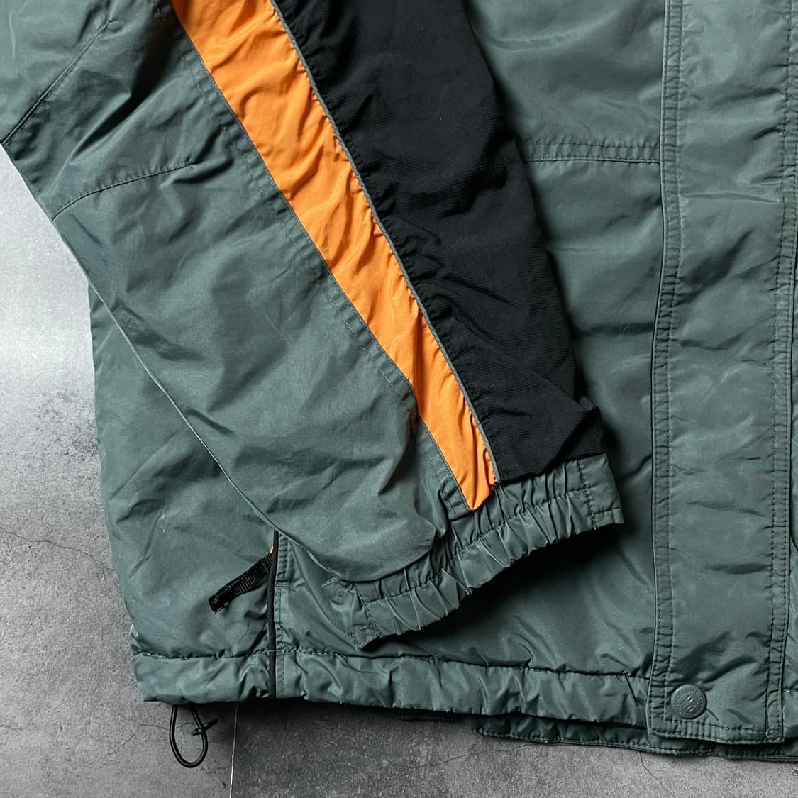 COLUMBIA 컬럼비아 빈티지 카키 후드 윈드브레이커 A00508 상품이미지4