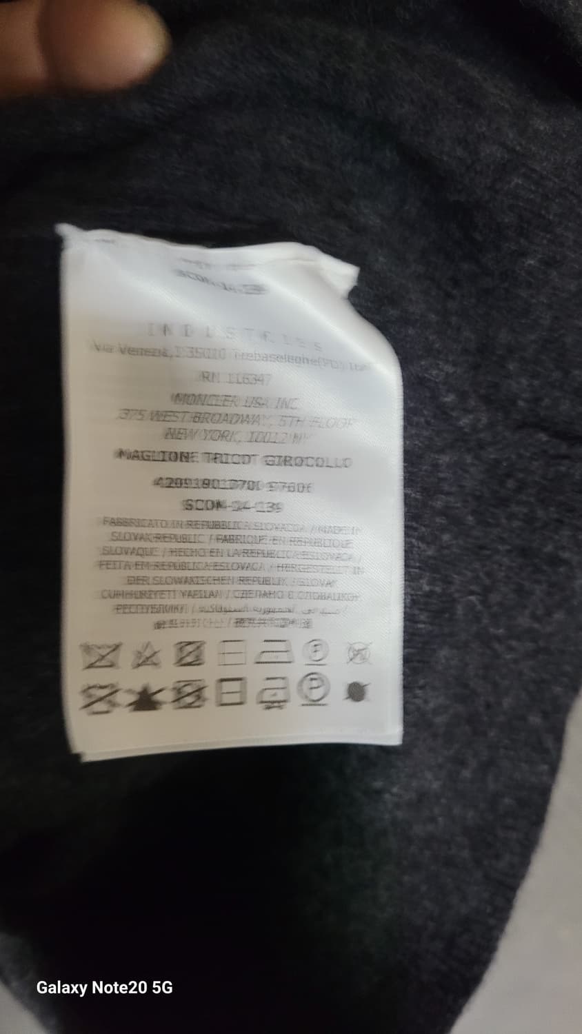 몽클레어 울 니트 상품이미지5