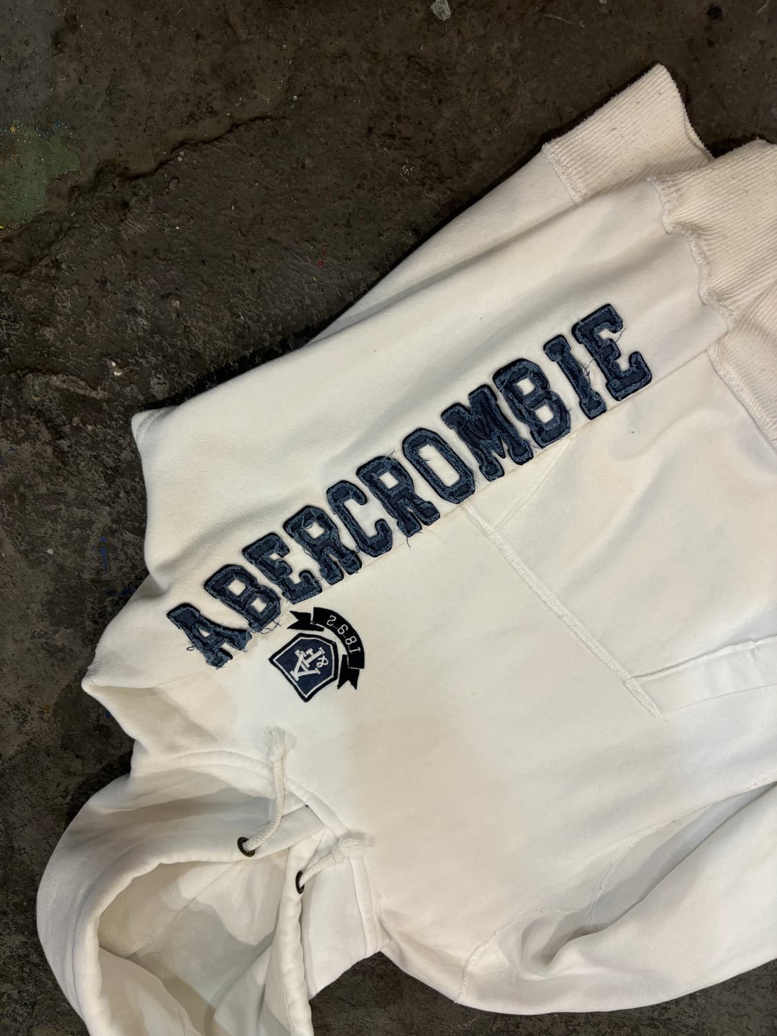 아베크롬비 A&F 화이트 후드티 상품이미지7