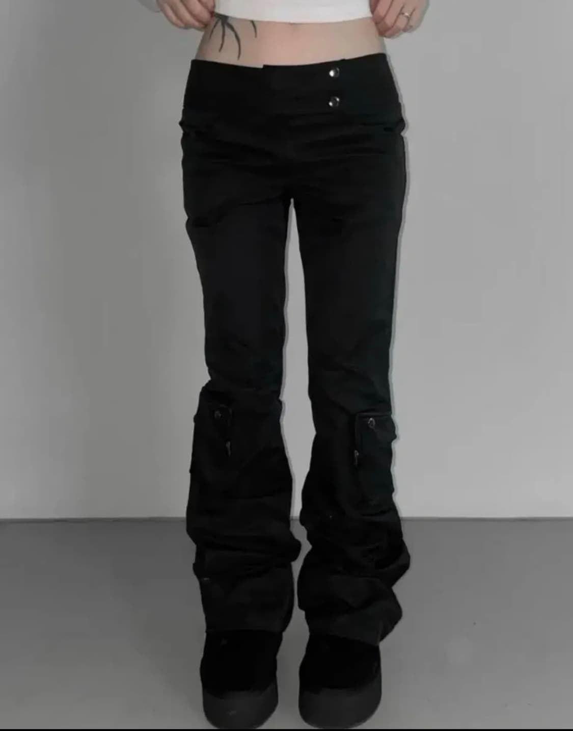 디에어타운 긱시크 포켓 부츠컷 팬츠  상품이미지1