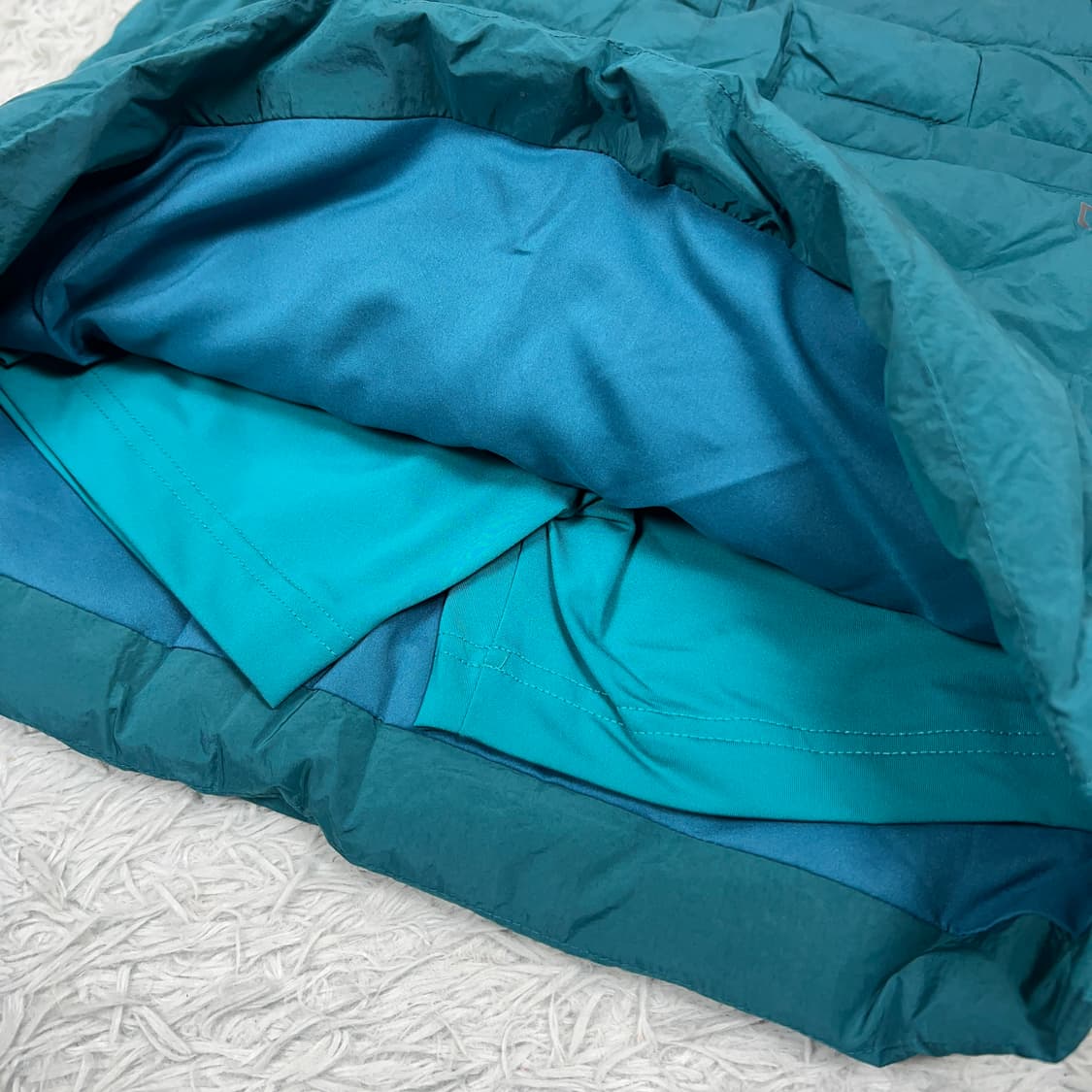 [택상품] 커터앤벅 퀼팅 구스다운 패딩 큐롯스커트 26 상품이미지4