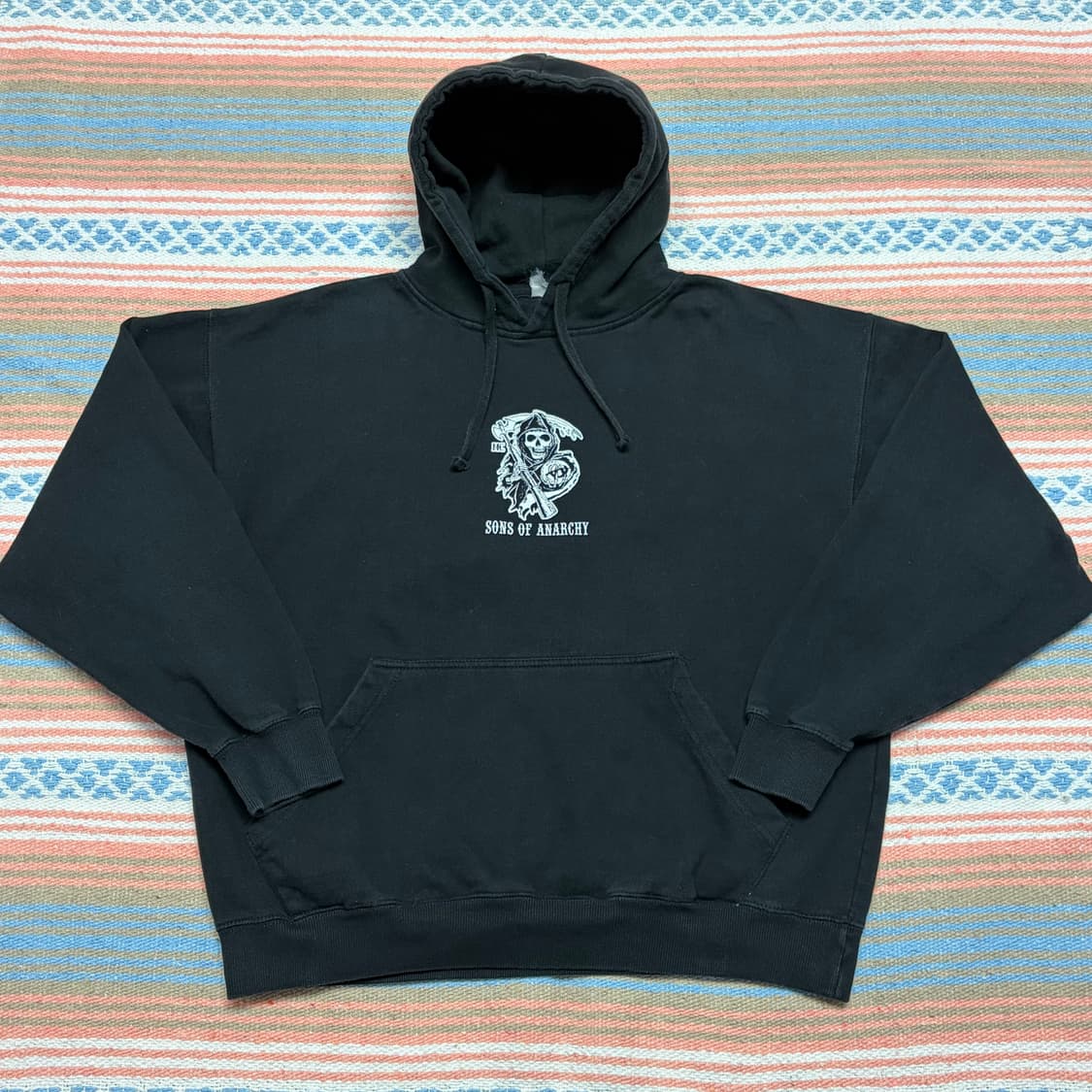 미국 빈티지 선즈오브아나키 후드티 후드집업 상품이미지4
