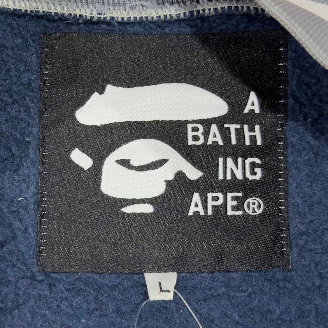 베이프 컬리지 로고 바시티 자켓 상품이미지5