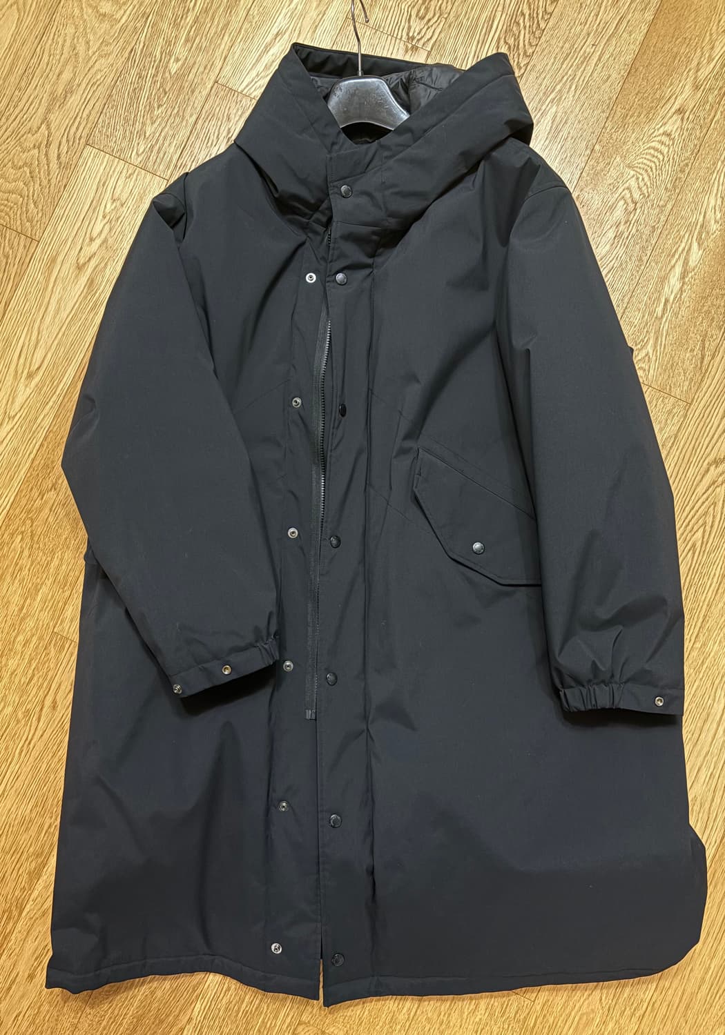 엔지니어드 가먼트 유니클로 피쉬테일 파카 블랙 상품이미지3