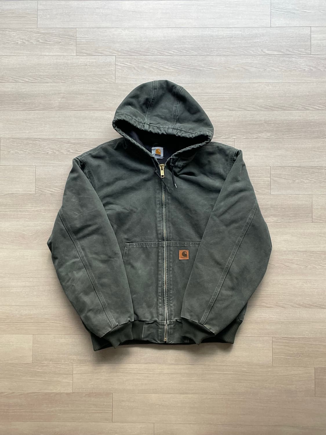 칼하트 j130 mos 모스 액티브 샌드스톤 상품이미지1