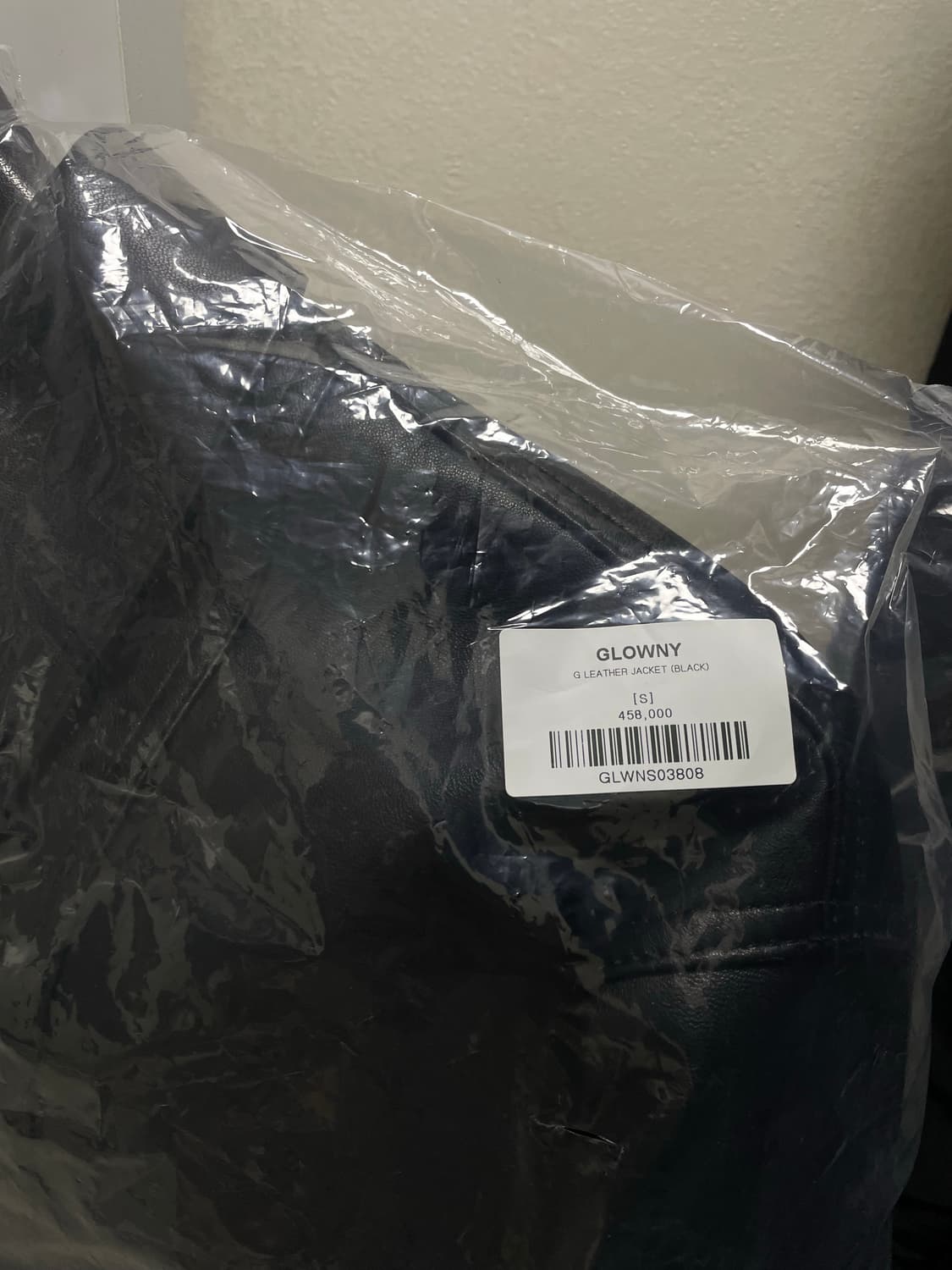 글로니 G LEATHER JACKET (BLACK) /양가죽, s 사이즈 상품이미지9