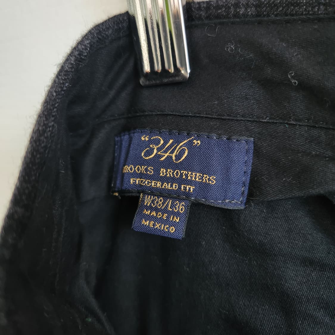 00's 브룩스 브라더스 울 체크 슬랙스 상품이미지7