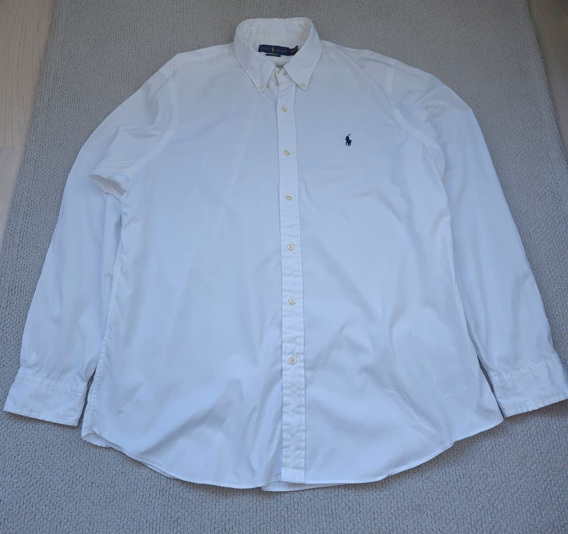 폴로 랄프로렌 화이트 셔츠 XL 상품이미지1