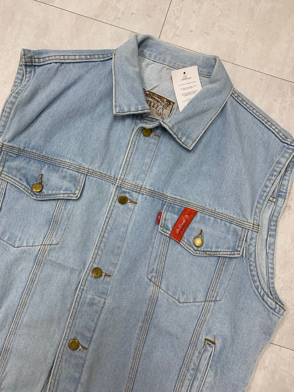 빈티지 디젤 데님 베스트 #252 상품이미지2