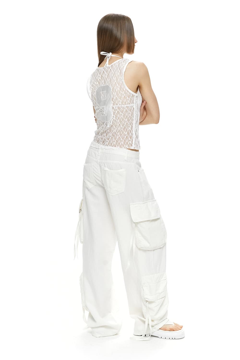 모어댄파라다이스 레이스 슬리브리스 레이어드 상품이미지2