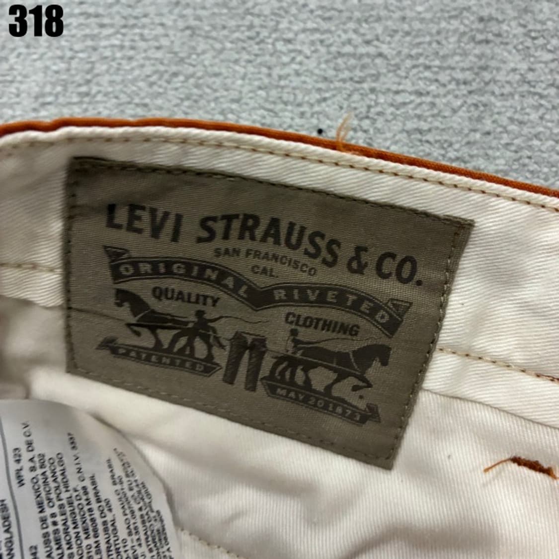 리바이스 면바지  상품이미지3