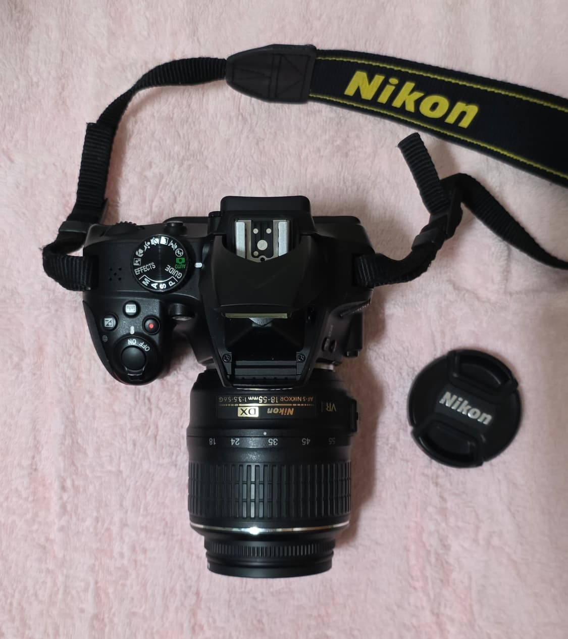 니콘 D3400 DSLR 카메라와 18-55mm 렌즈 함께 판매합니다. 상품이미지4