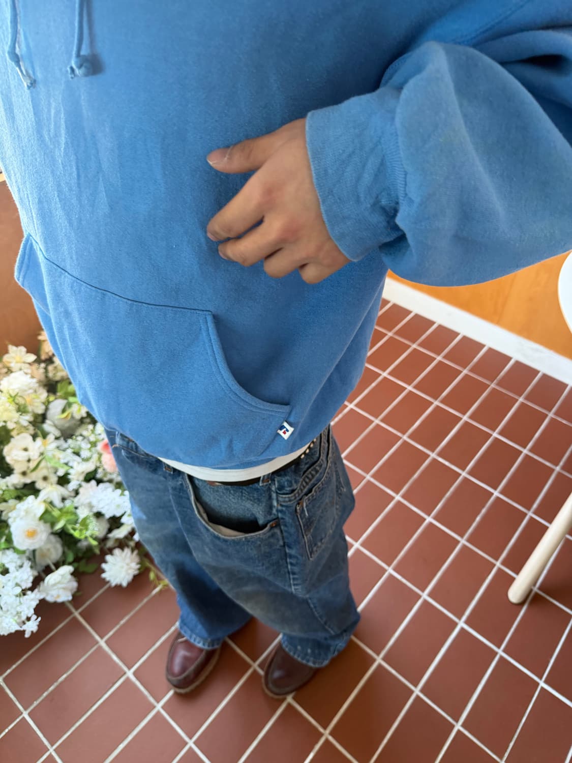 러셀 후드티  상품이미지5