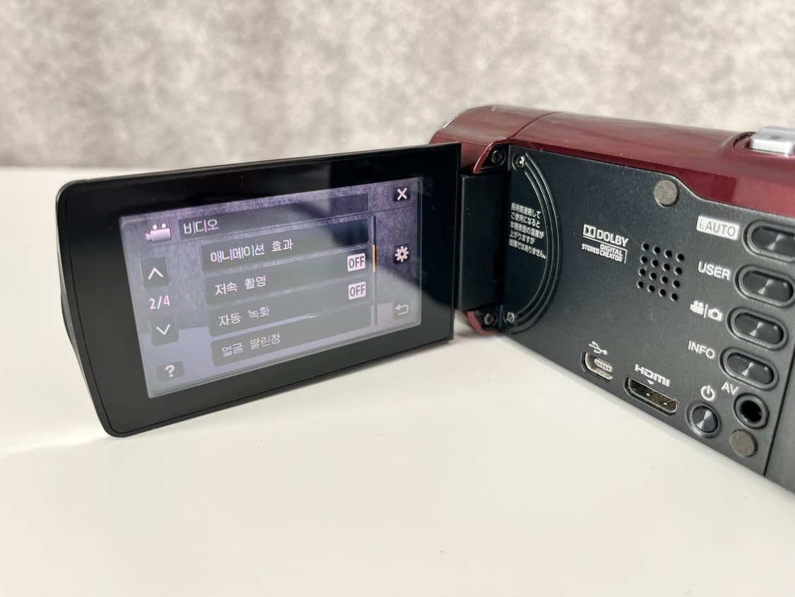 입문추천/ jvc gz hm280 빈티지 캠코더 상품이미지4